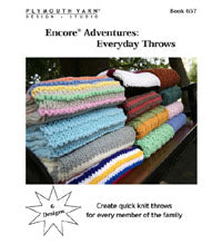 Plymouth blanket booklets Everyday Throws