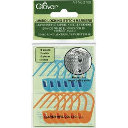 Jumbo Locking Stitch Marker (12pcs)